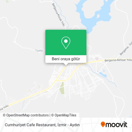 Cumhuriyet Cafe Restaurant harita