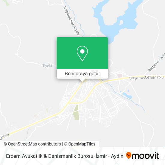 Erdem Avukatlik & Danismanlik Burosu harita