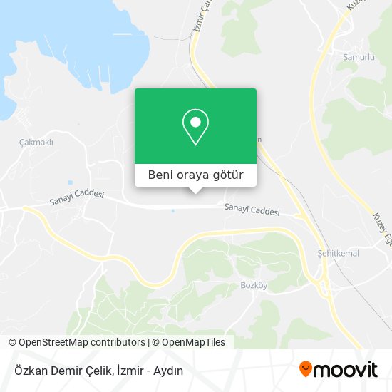 Özkan Demir Çelik harita