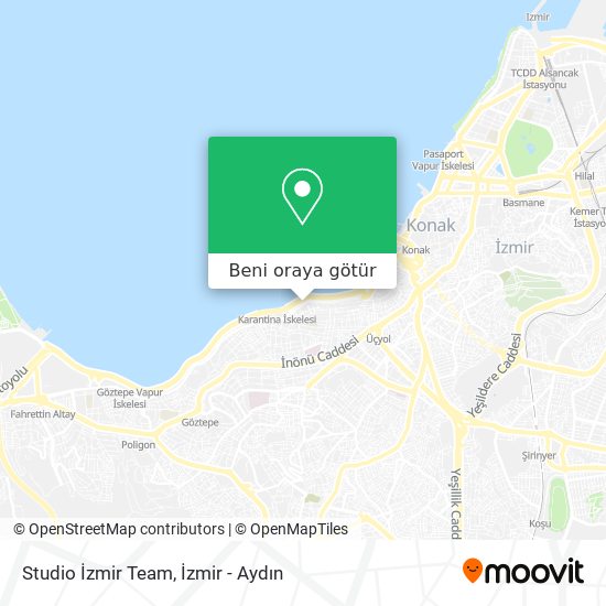 Studio İzmir Team harita
