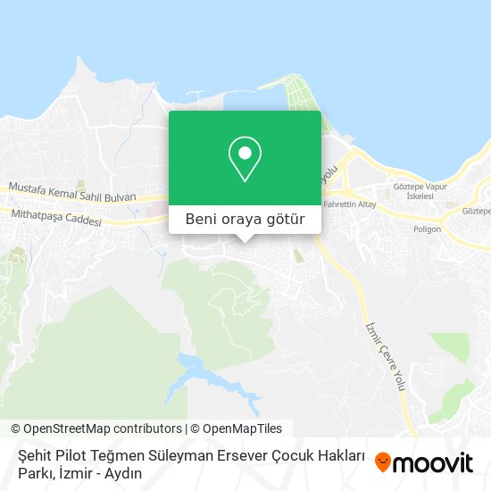 Şehit Pilot Teğmen Süleyman Ersever Çocuk Hakları Parkı harita