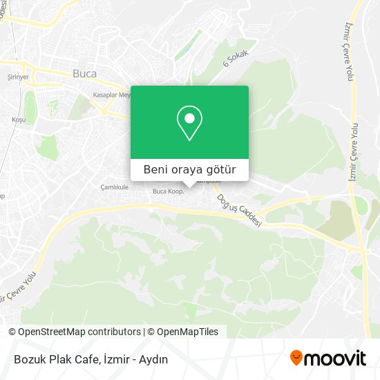 Bozuk Plak Cafe harita