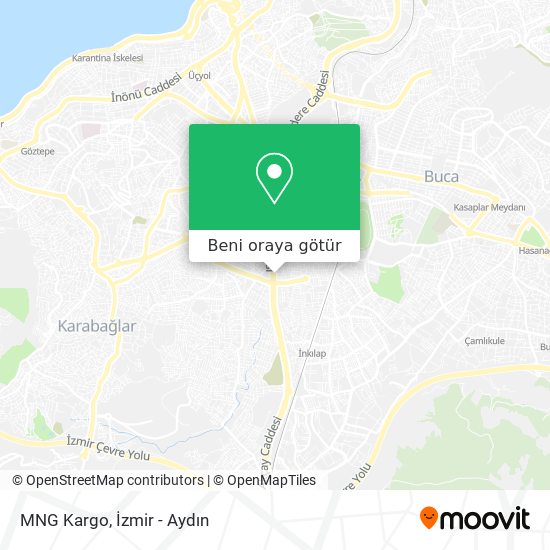MNG Kargo harita