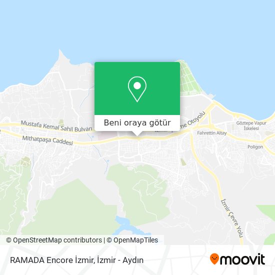 RAMADA Encore İzmir harita