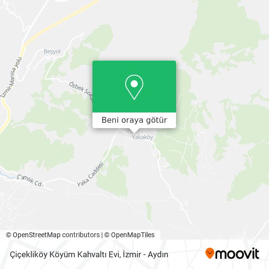 Çiçekliköy Köyüm Kahvaltı Evi harita