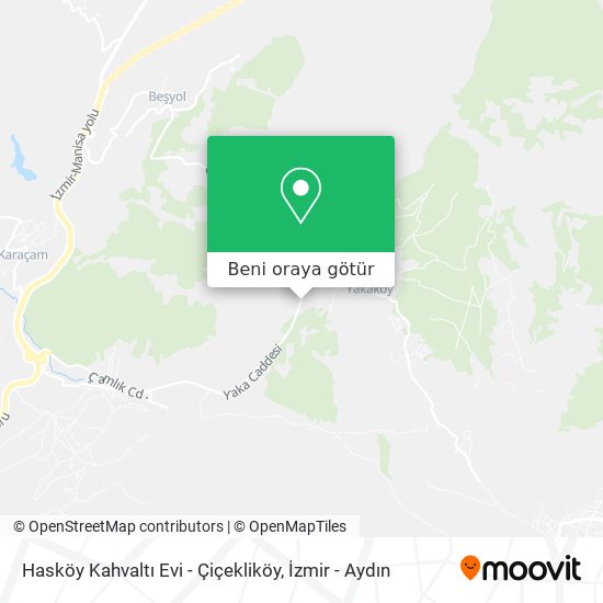Hasköy Kahvaltı Evi - Çiçekliköy harita