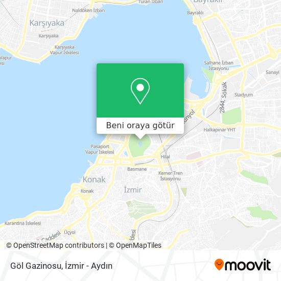 Göl Gazinosu harita