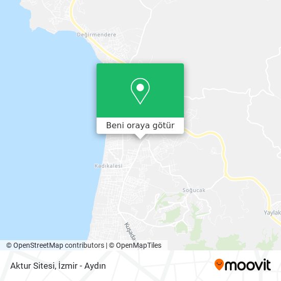 Aktur Sitesi harita