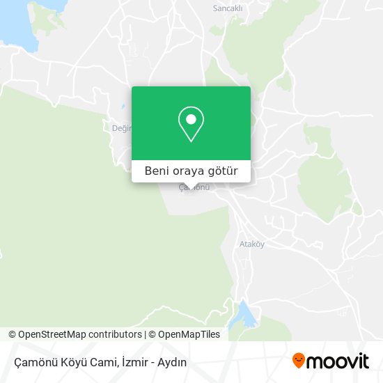 Çamönü Köyü Cami harita