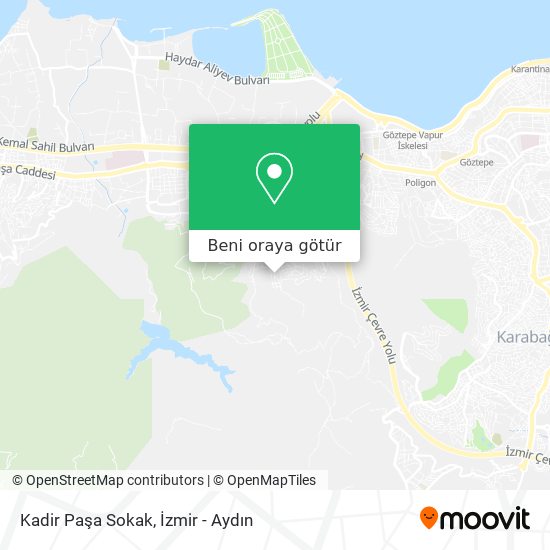 Kadir Paşa Sokak harita