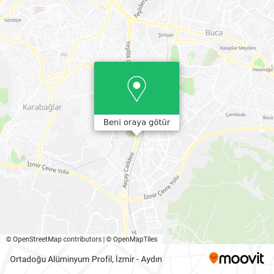 Ortadoğu Alüminyum Profil harita
