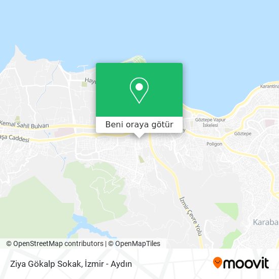 Ziya Gökalp Sokak harita