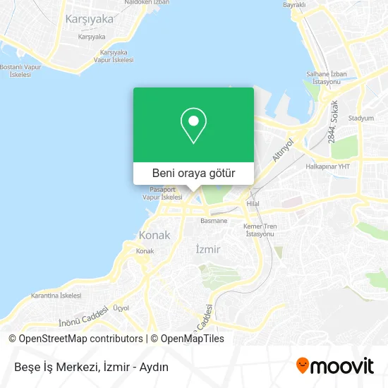 Beşe İş Merkezi harita