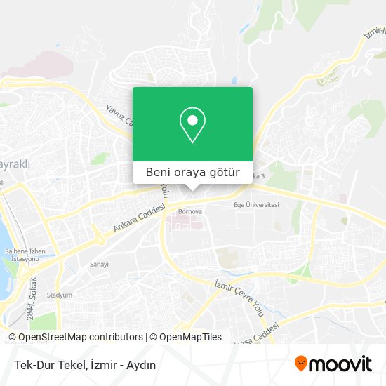 Tek-Dur Tekel harita