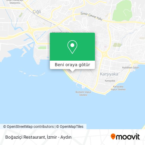 Boğaziçi Restaurant harita