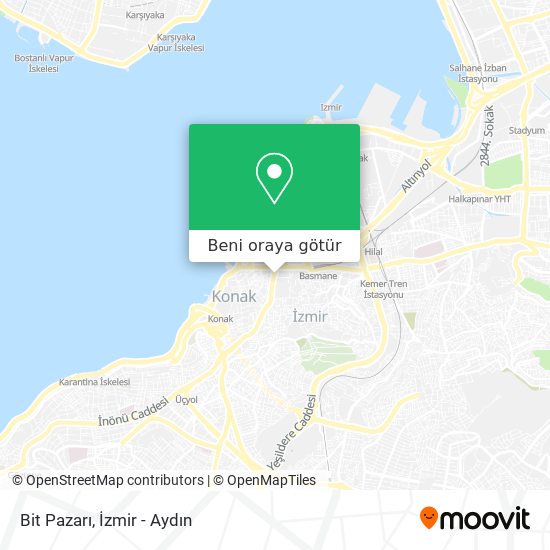 Bit Pazarı harita
