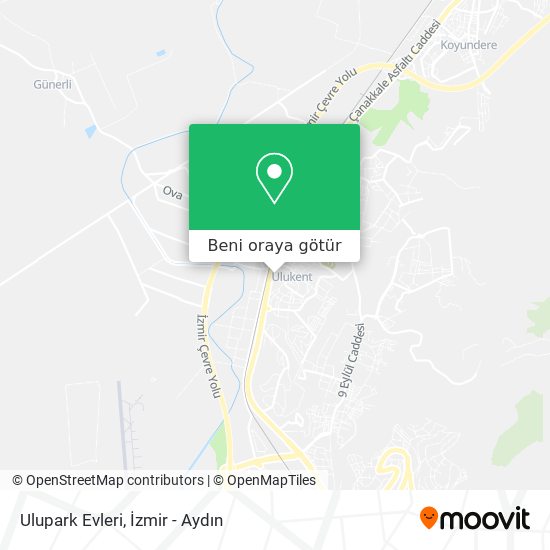 Ulupark Evleri harita