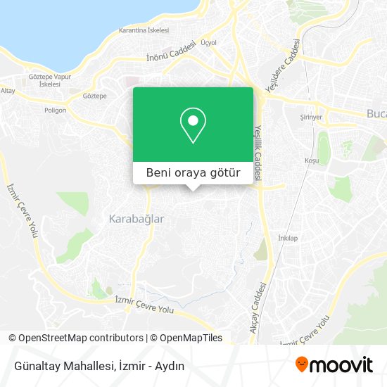 Günaltay Mahallesi harita