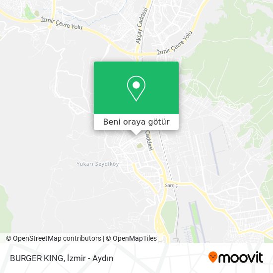 BURGER KING harita