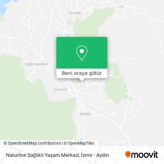 Naturline Sağlıklı Yaşam Merkezi harita
