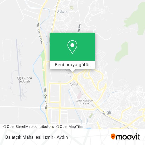 Balatçık Mahallesi harita