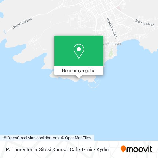 Parlamenterler Sitesi Kumsal Cafe harita