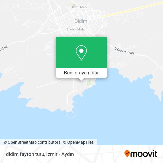 didim fayton turu harita