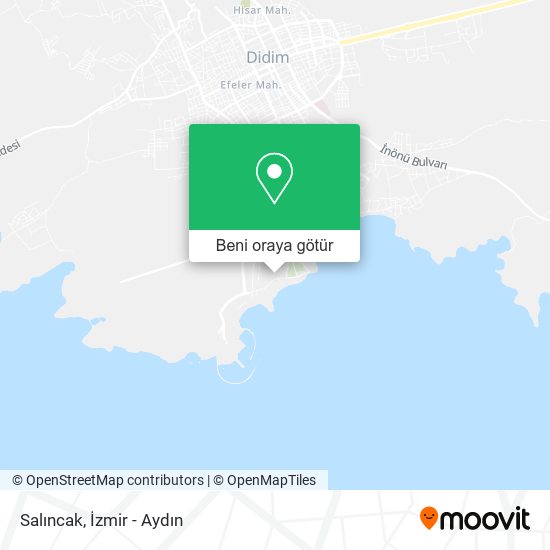 Salıncak harita
