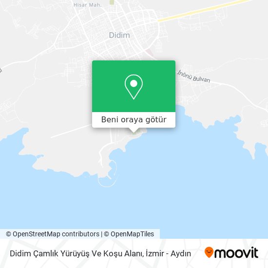 Didim Çamlık Yürüyüş Ve Koşu Alanı harita