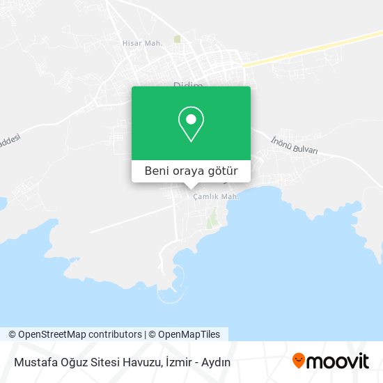 Mustafa Oğuz Sitesi Havuzu harita