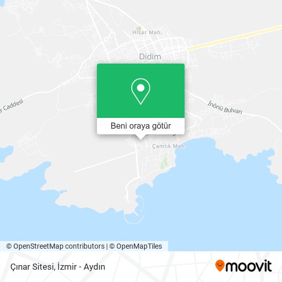 Çınar Sitesi harita