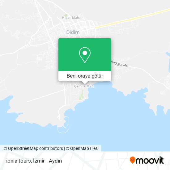 ionia tours harita