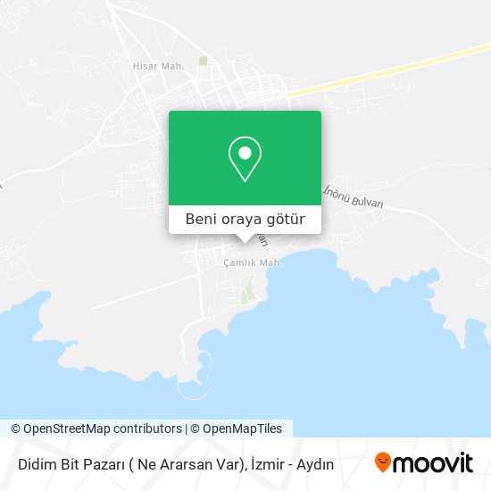 Didim Bit Pazarı ( Ne Ararsan Var) harita