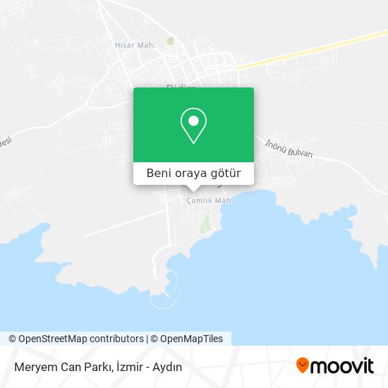 Meryem Can Parkı harita