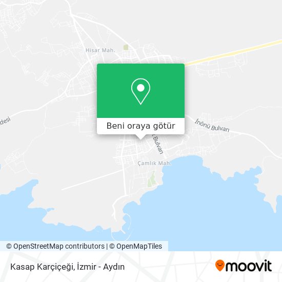Kasap Karçiçeği harita