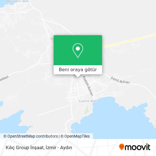 Kılıç Group İnşaat harita