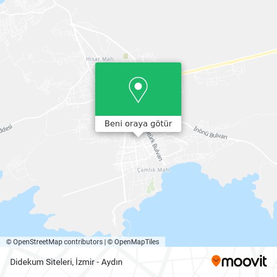 Didekum Siteleri harita