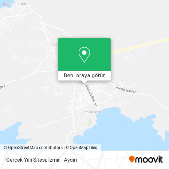 Gerçek Yalı Sitesi harita