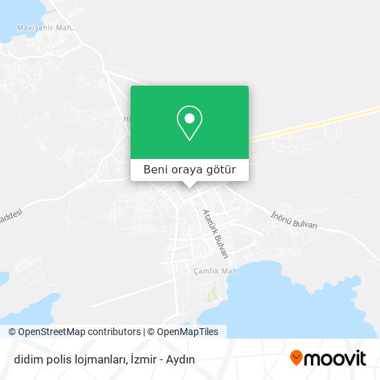 didim polis lojmanları harita