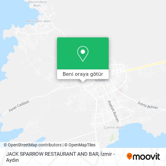 JACK SPARROW RESTAURANT AND BAR harita