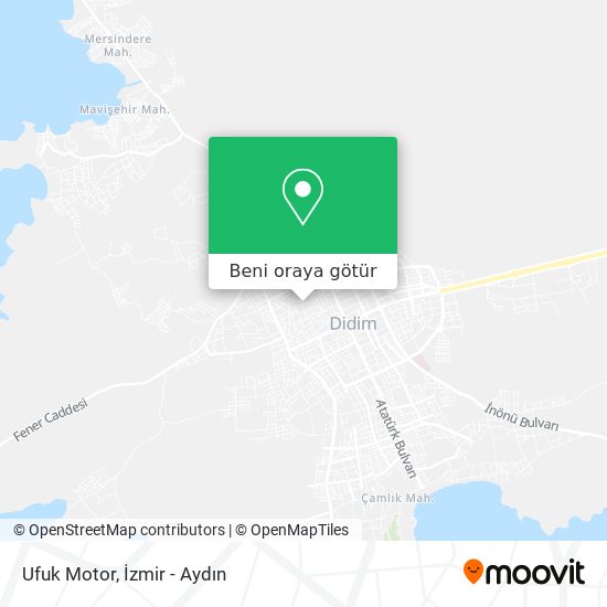 Ufuk Motor harita