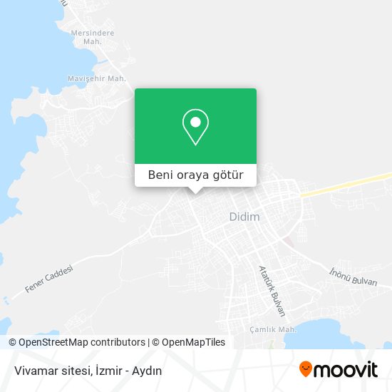 Vivamar sitesi harita