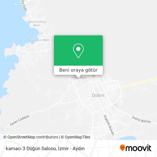 kamacı 3 Düğün Salonu harita