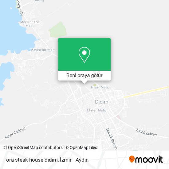 ora steak house didim harita