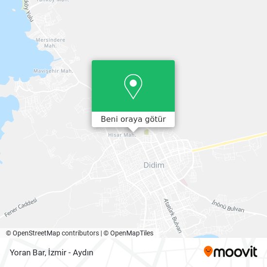 Yoran Bar harita