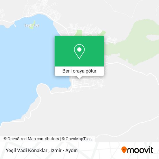Yeşil Vadi Konaklari harita