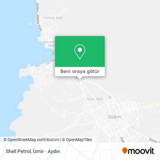 Shell Petrol harita