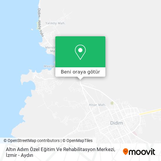 Altın Adım Özel Eğitim Ve Rehabilitasyon Merkezi harita