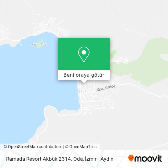 Ramada Resort Akbük 2314. Oda harita