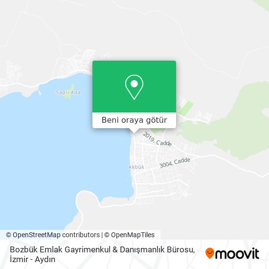 Bozbük Emlak Gayrimenkul & Danışmanlık Bürosu harita